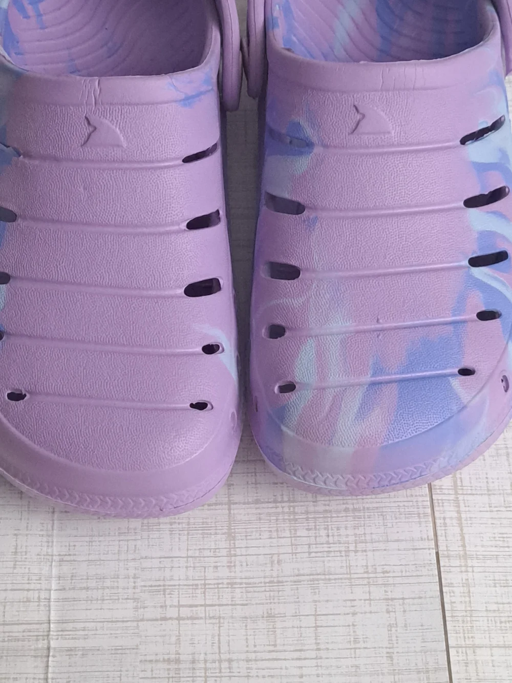 Rugged Shark Kids Purple Water Clog - Comfortable, Washable Water Shoes